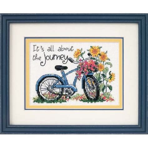 Dimensions The Journey Counted Cross Stitch Kit #65017 7" x 5"/17.7 cm x 12.7 cm 14 Count